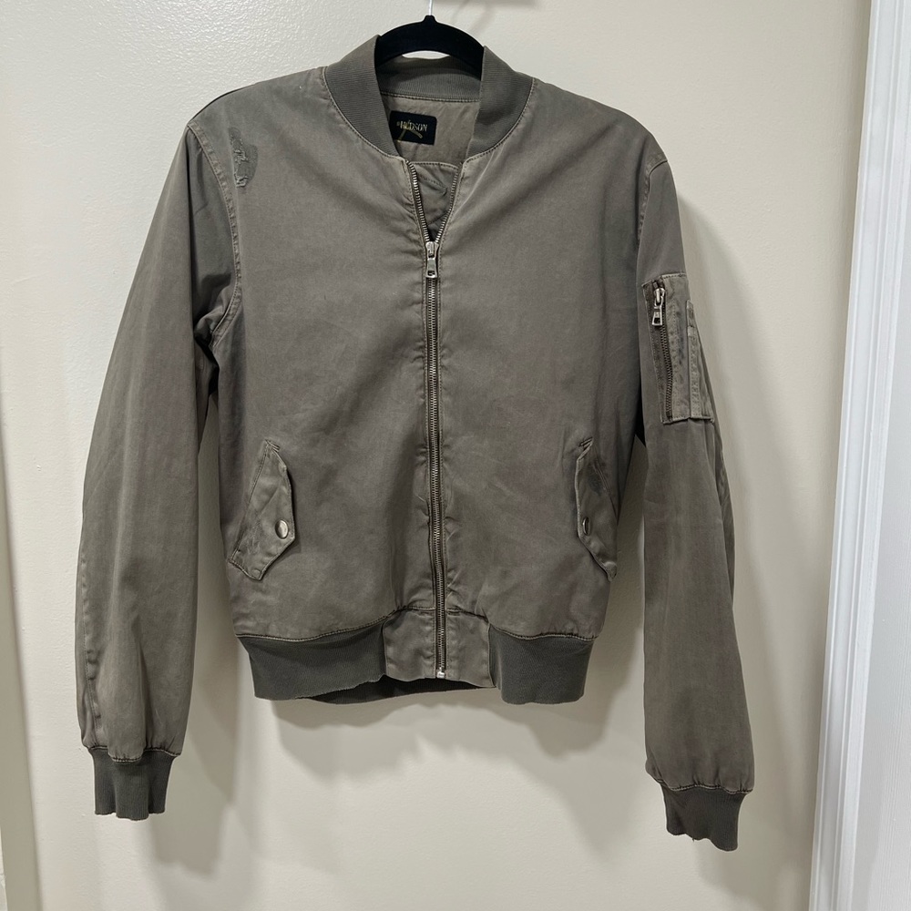 Hudson Bomber light weight jacket